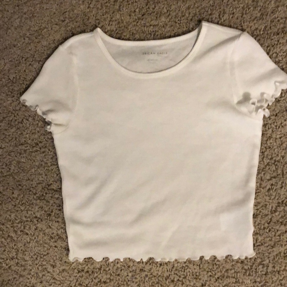 white american eagle shirt
